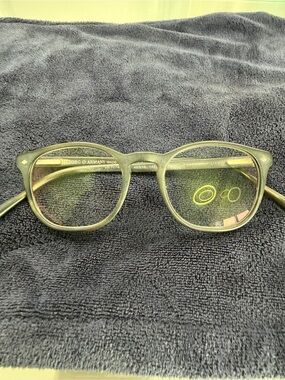 Giorgio Armani Olive Green Round Women's Sunglasses